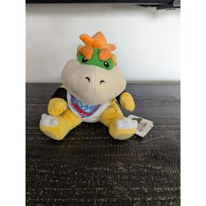 Rare Bowser Jr. Super Mario Logan‎ Bros Sanei Plush Nintendo SML Koopa Baby Tags